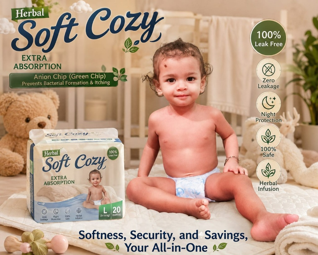 Soft Coozy Ultra-Absorb Baby Diaper Pants